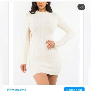 Backless Sweater dress!!!